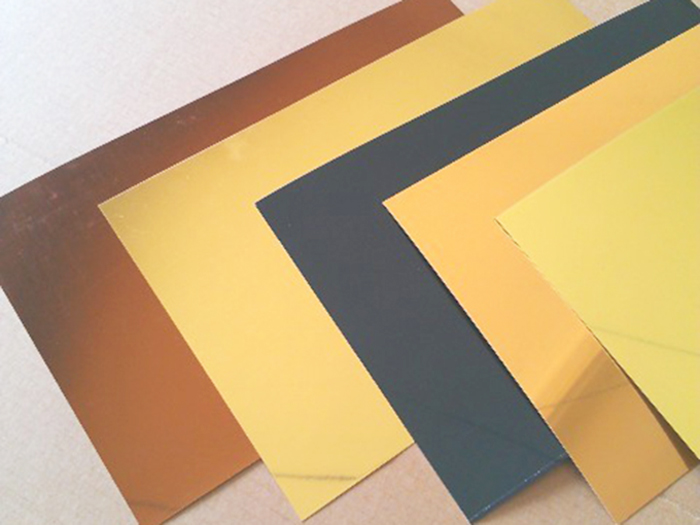 德国安铝彩色镜面铝板卷