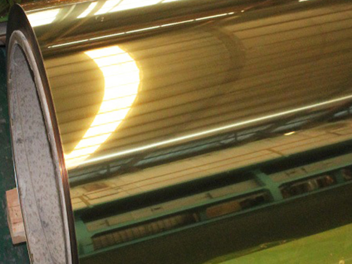 销售国产金色上油镜面铝板 银...