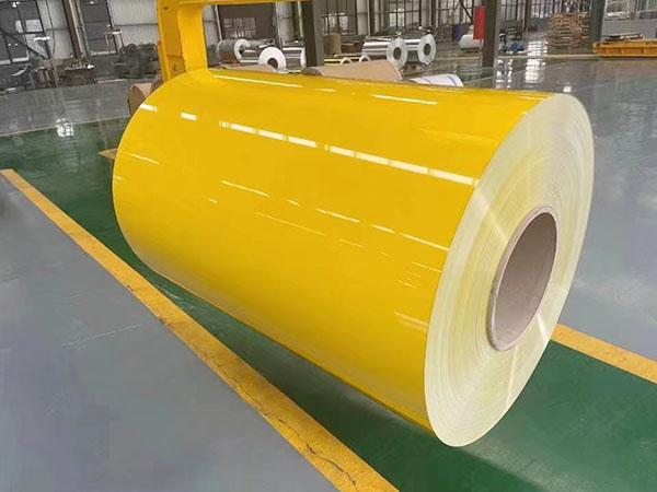 涂层黄色铝卷